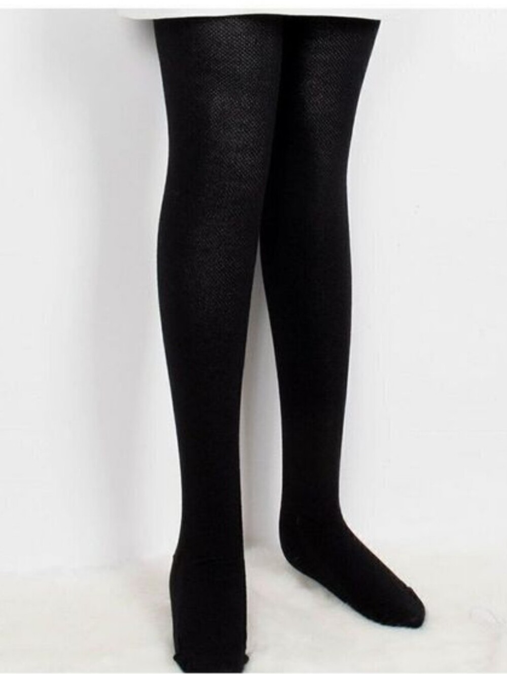 TRÏBE Comfortable Stretchy Full-length Footed Knitted Tights NWT